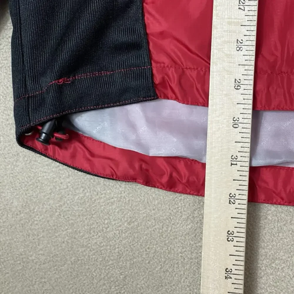 Clique Jacket Mens‎ XL Red Toshiba Golf Classic Windbreaker Full Zip Lightweight